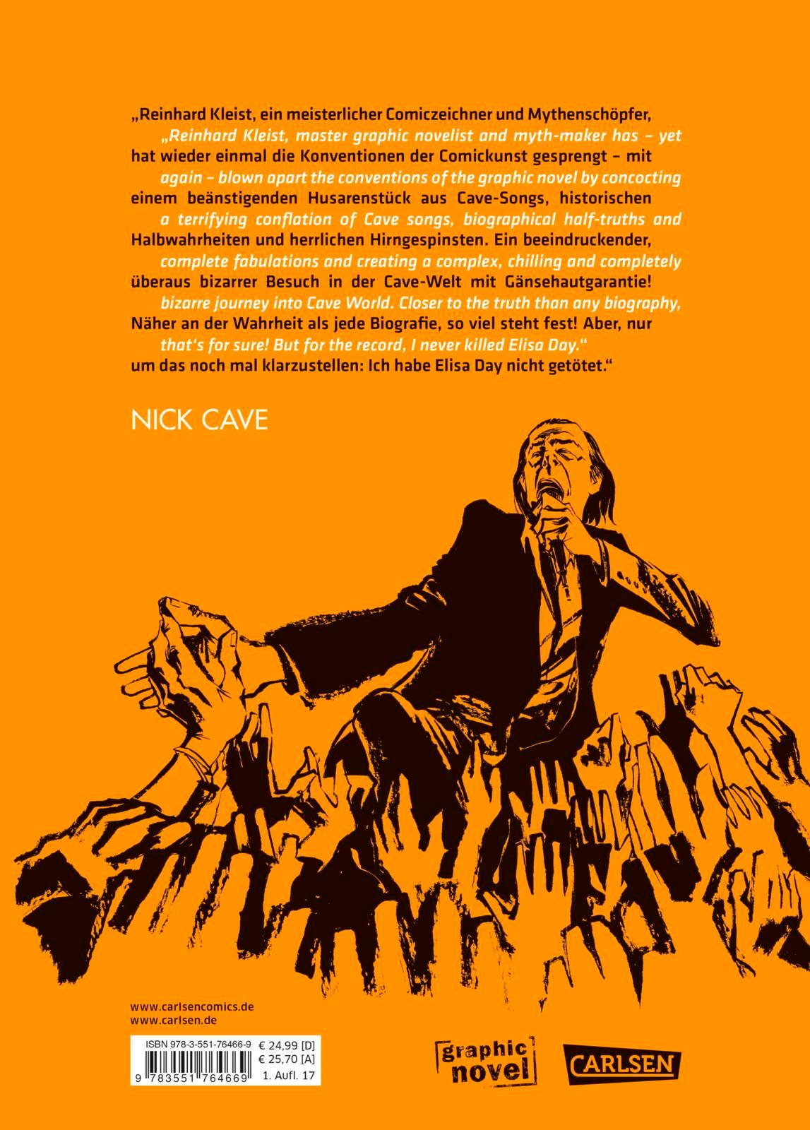 Rückseitencover Nick Cave - Mercy On Me