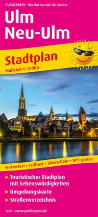 Vorderes Coverbild Ulm / Neu-Ulm 1:14 000