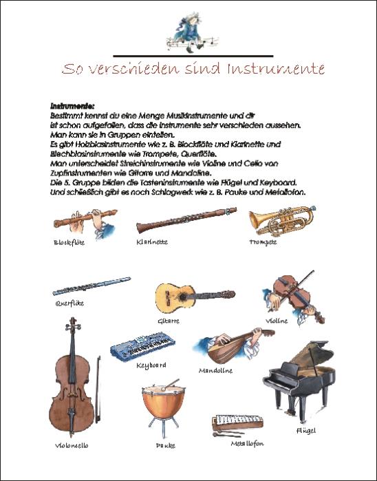 Beispielinhalt (Bild) Musikus