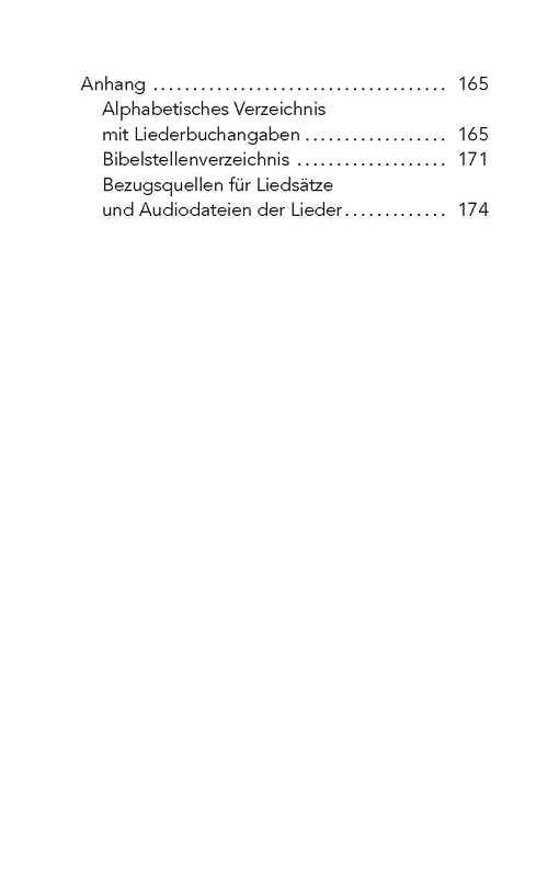 Beispielinhalt (Bild) Herr, weil mich festhält deine starke Hand