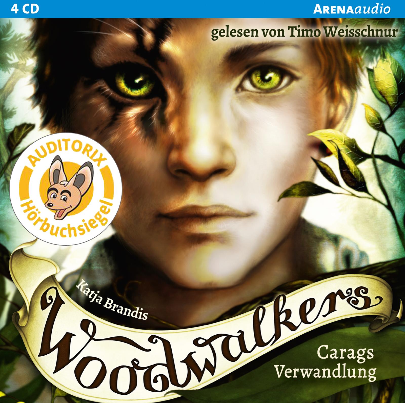 Vorderes Coverbild Woodwalkers (1). Carags Verwandlung