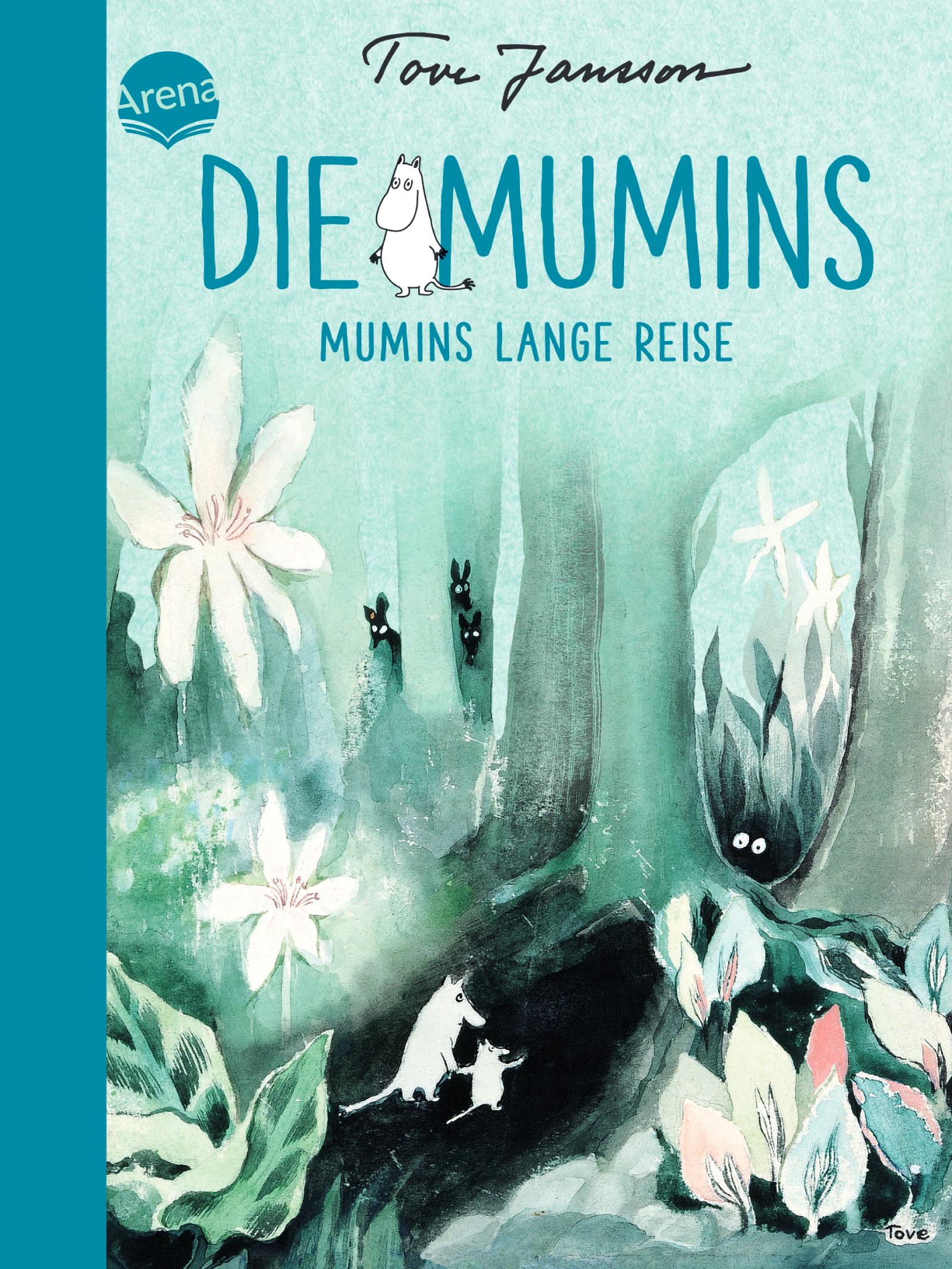 Vorderes Coverbild Die Mumins. Mumins lange Reise