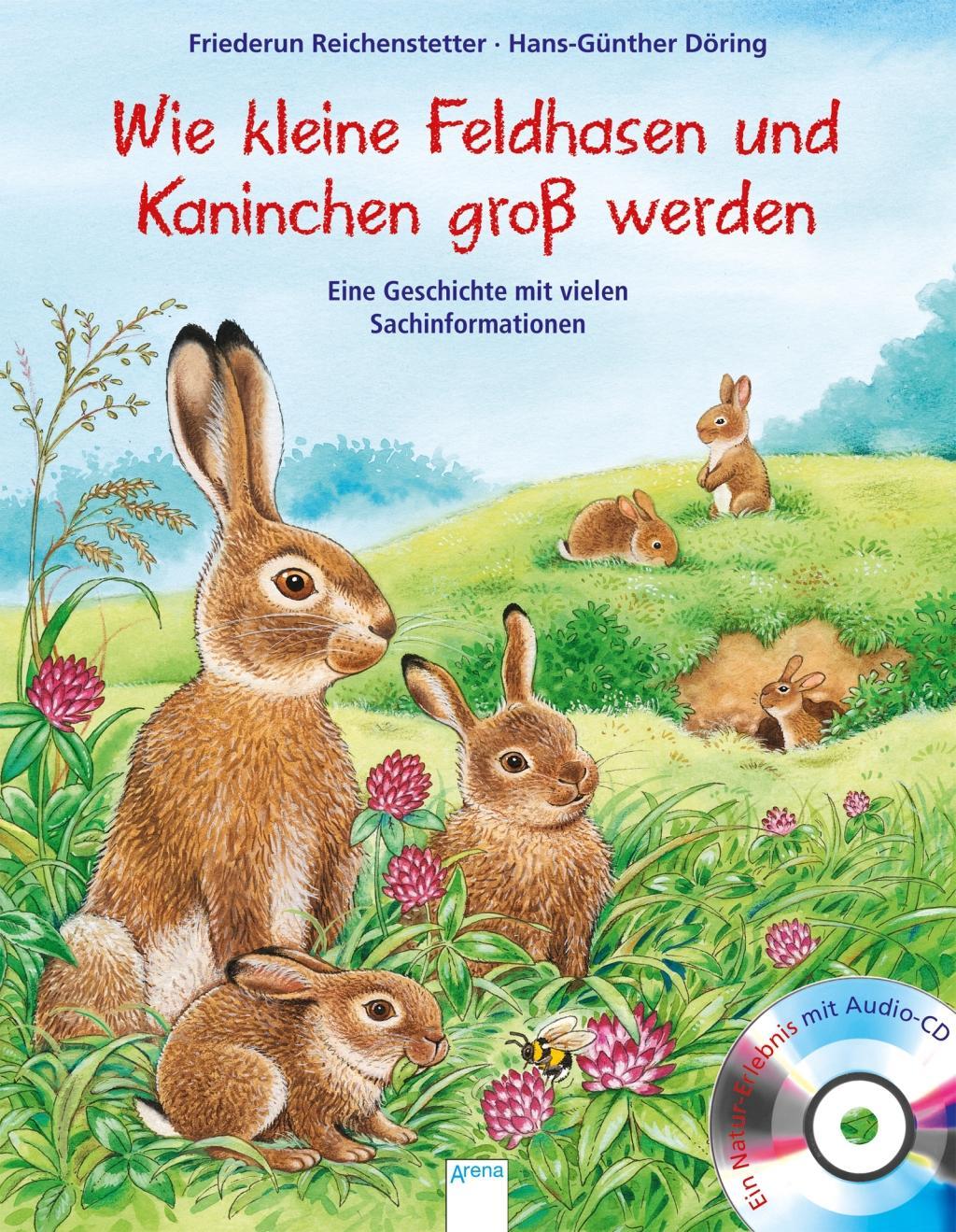 Vorderes Coverbild Wie kleine Feldhasen und Kaninchen groß werden