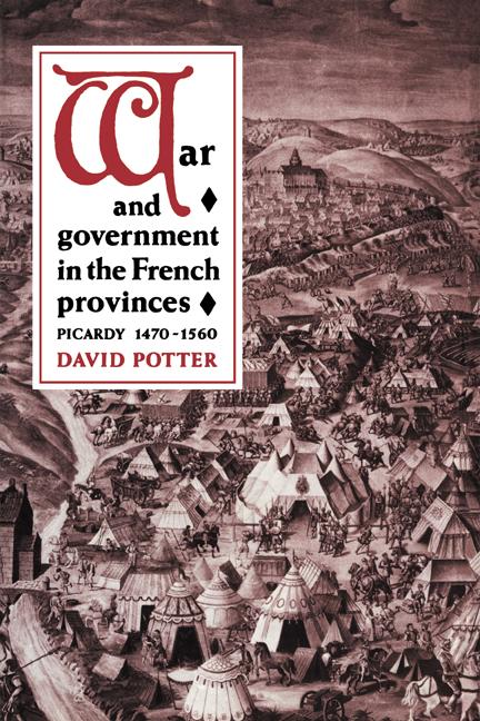 Vorderes Coverbild War and Government in the French Provinces