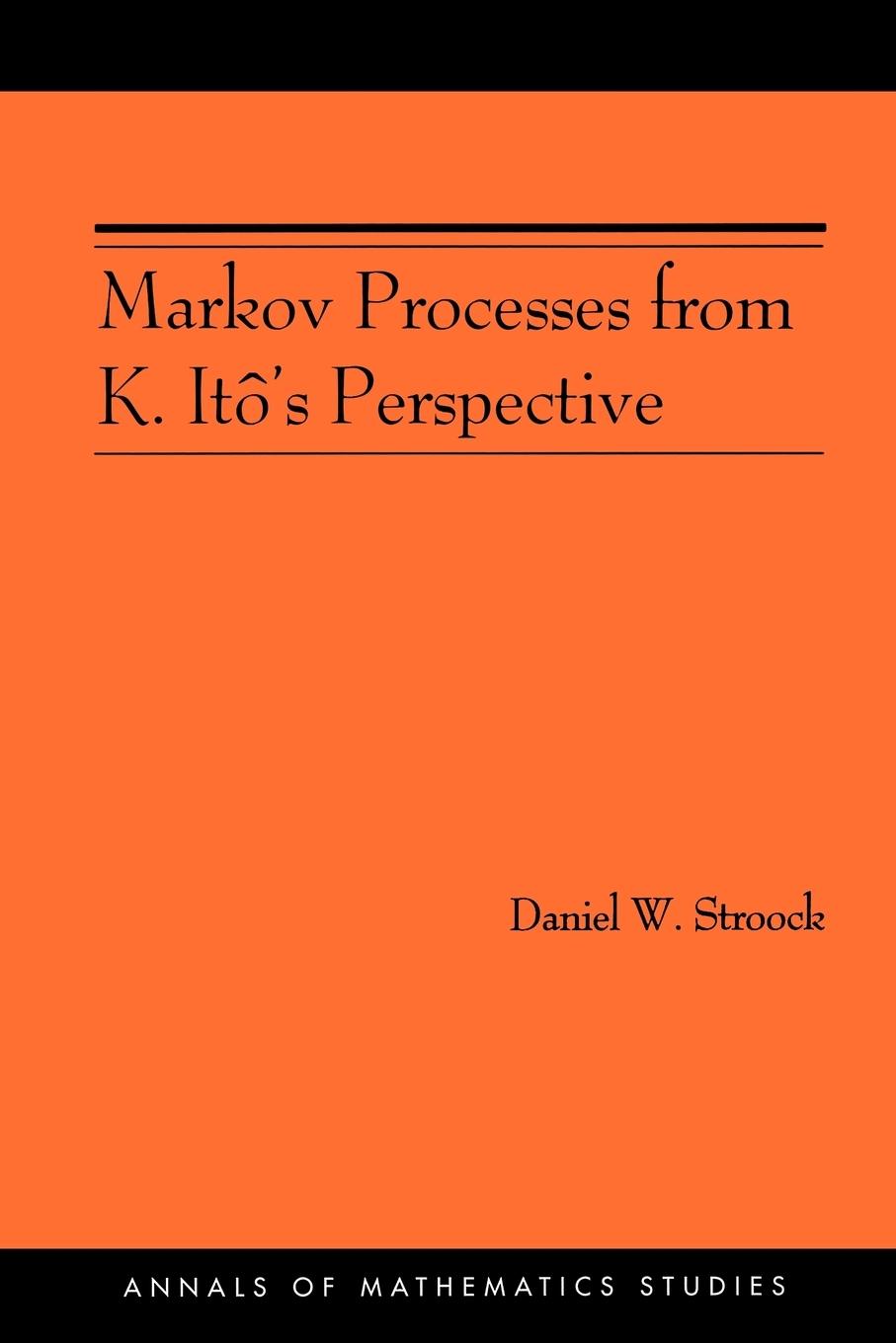 Vorderes Coverbild Markov Processes from K. Itô's Perspective