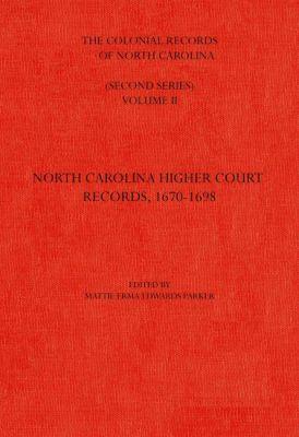 Vorderes Coverbild The Colonial Records of North Carolina, Volume 2