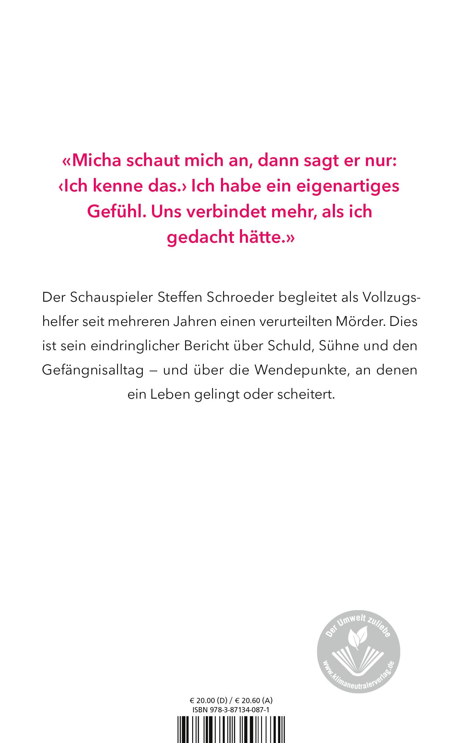 Rückseitencover «Was alles in einem Menschen sein kann»