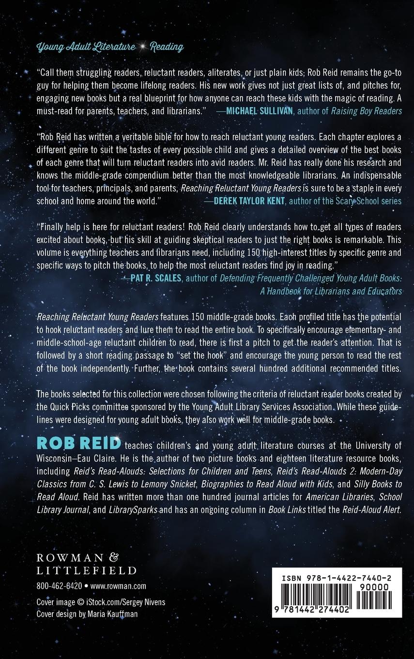 Rückseitencover Reaching Reluctant Young Readers