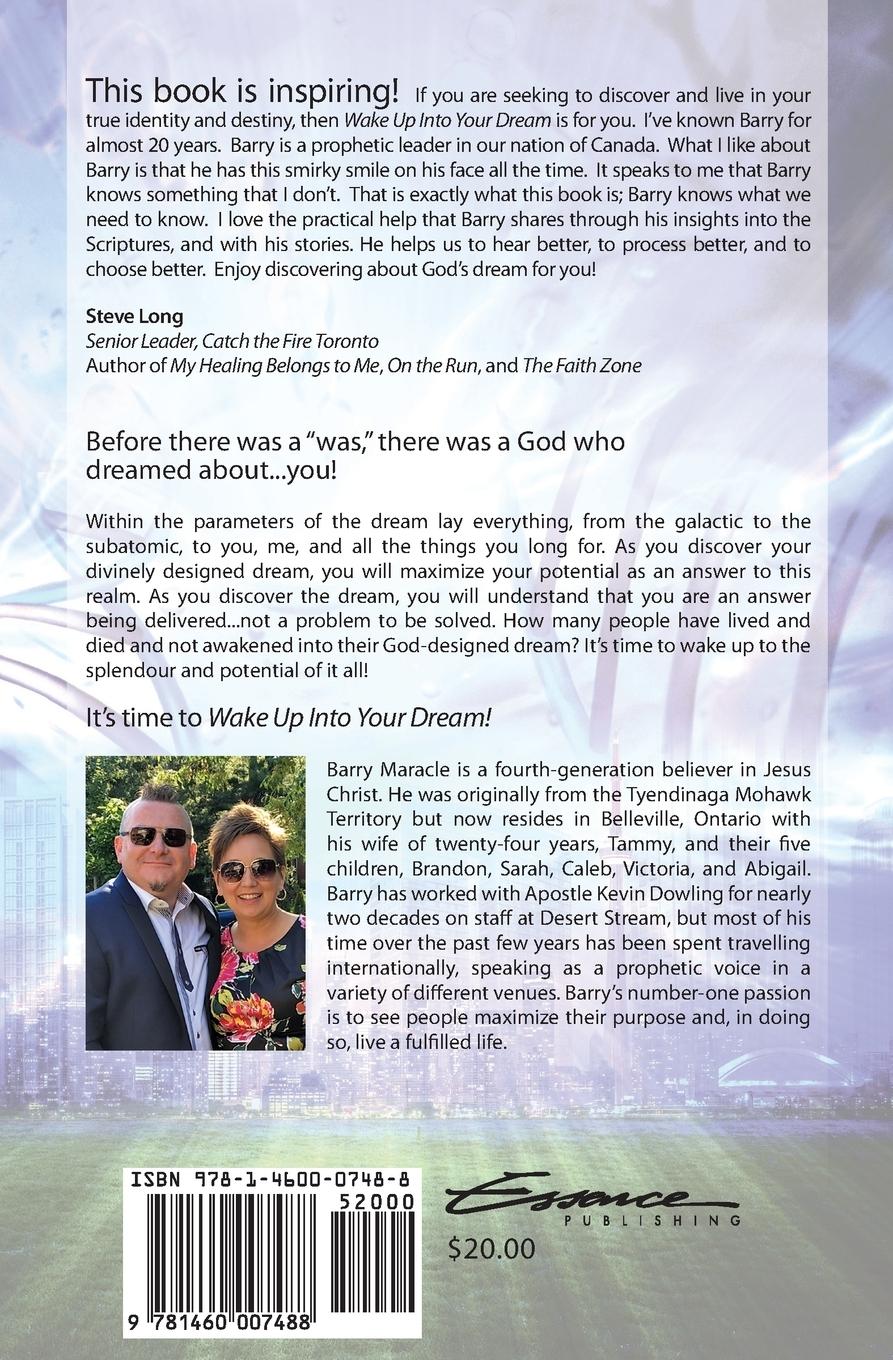 Rückseitencover WAKE UP INTO YOUR DREAM