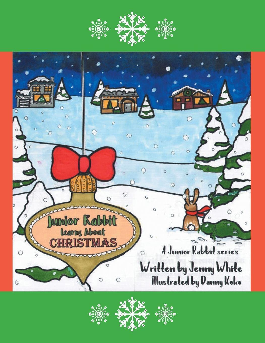 Vorderes Coverbild Junior Rabbit Learns About Christmas