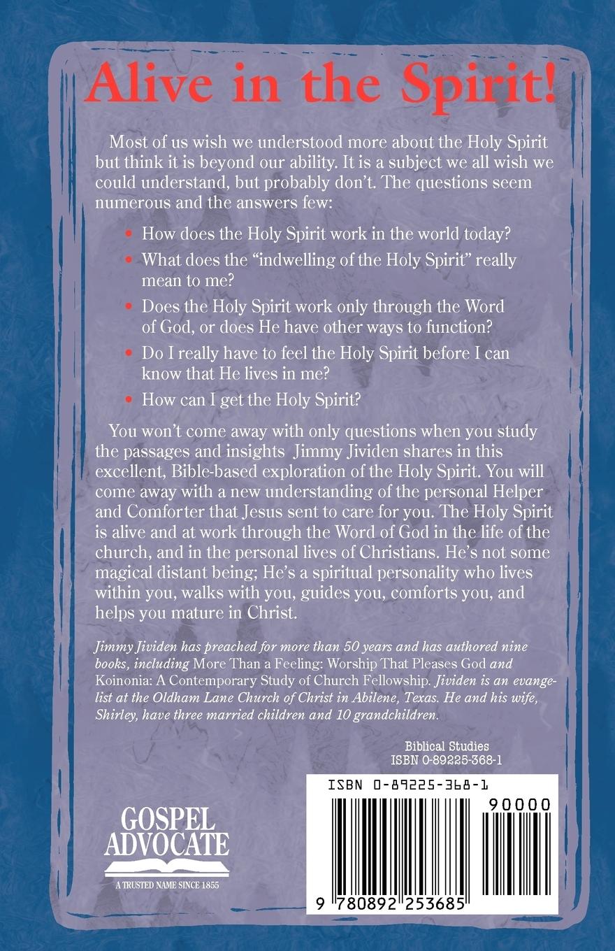 Rückseitencover Alive In The Spirit