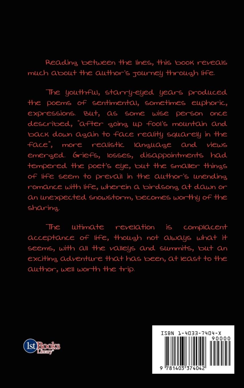 Rückseitencover The Poet's Eye