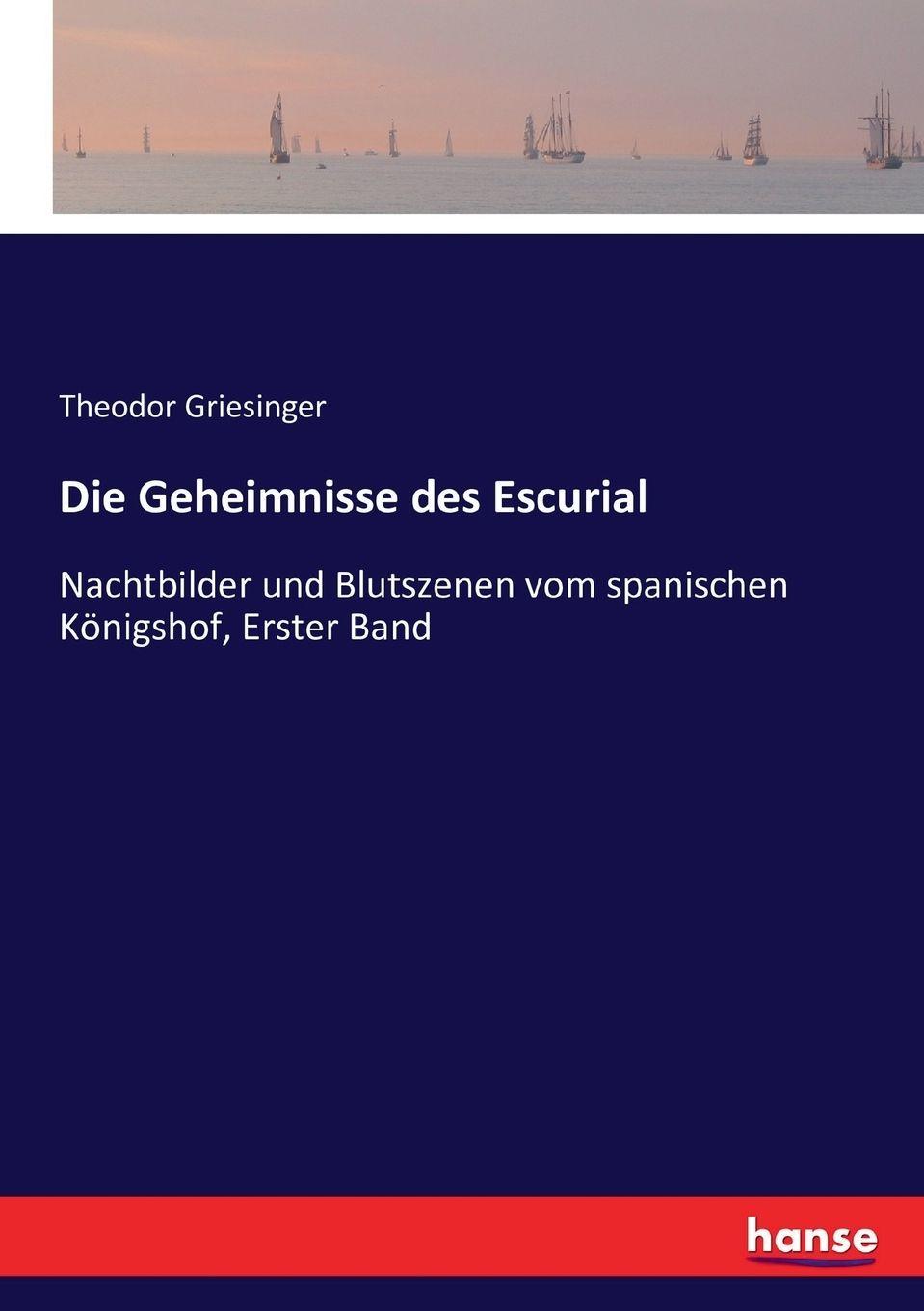 Vorderes Coverbild Die Geheimnisse des Escurial