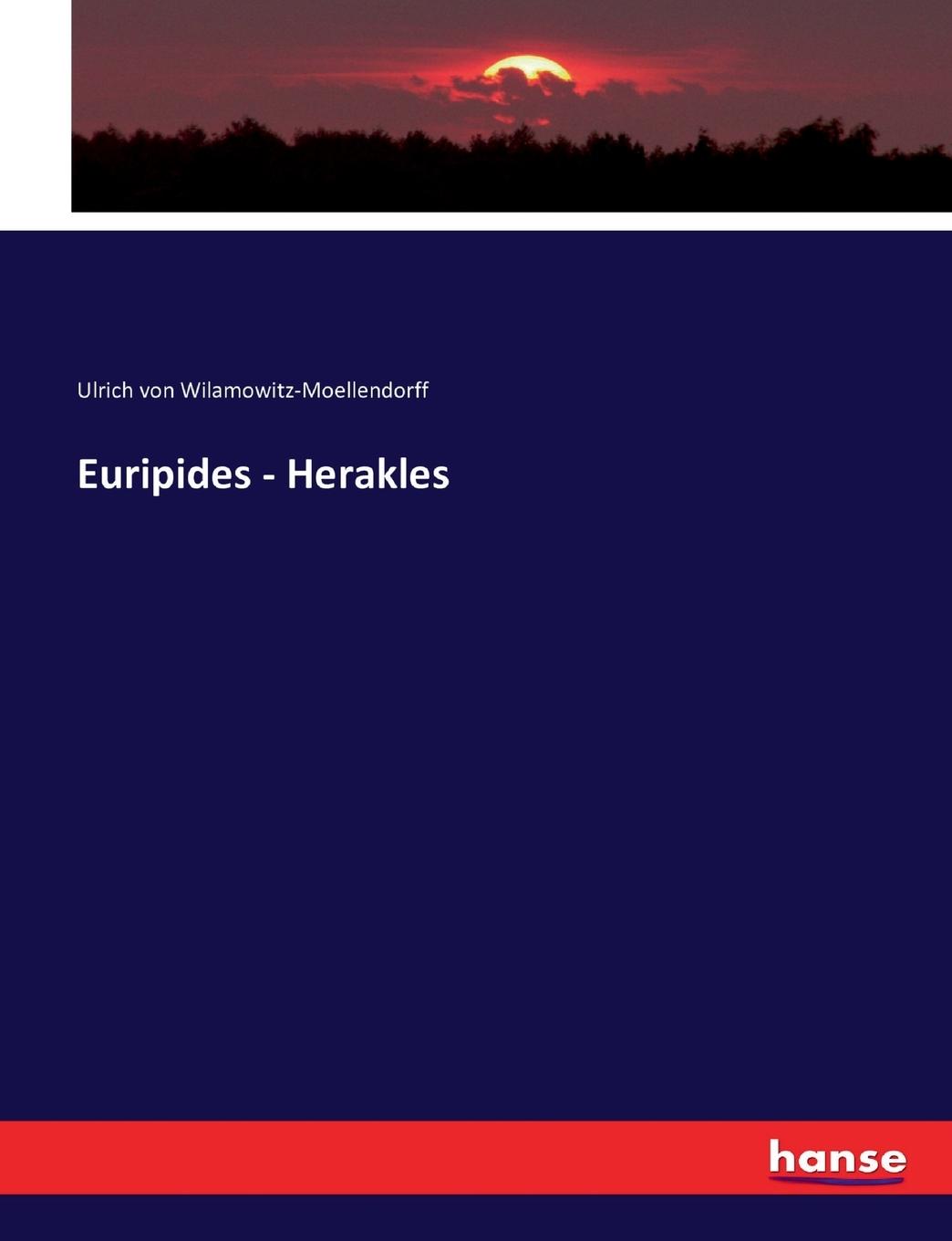 Vorderes Coverbild Euripides - Herakles