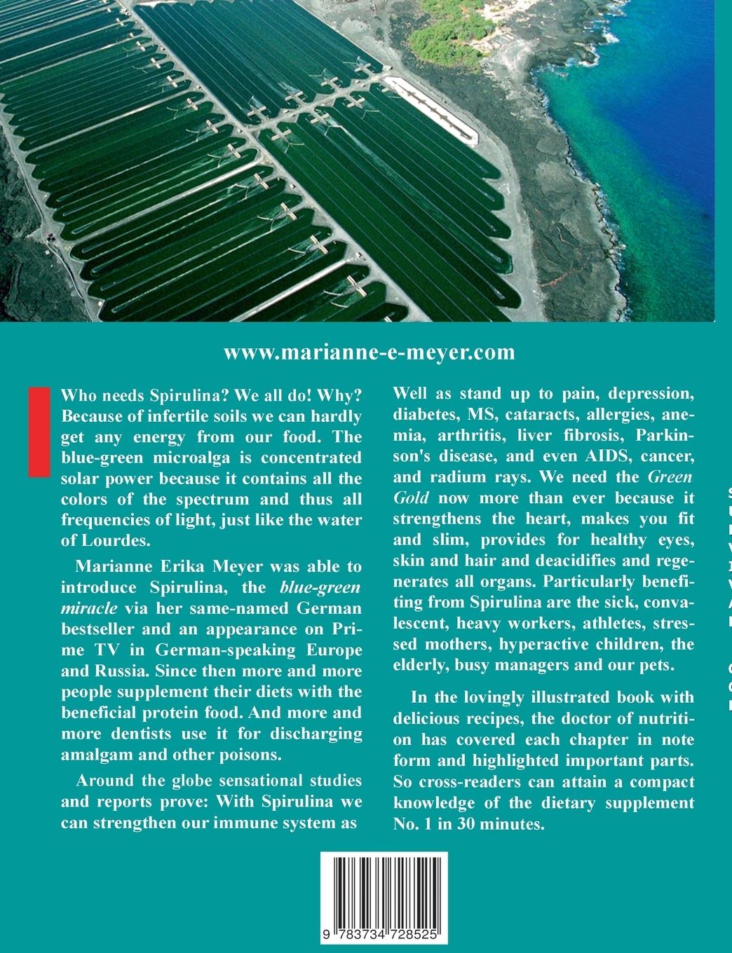 Rückseitencover SPIRULINA Survival Food for a New Era