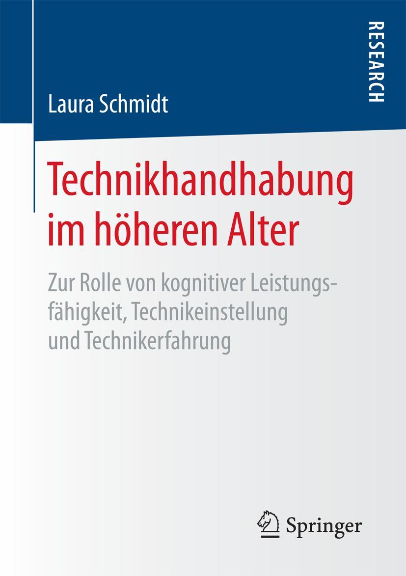 Vorderes Coverbild Technikhandhabung im höheren Alter