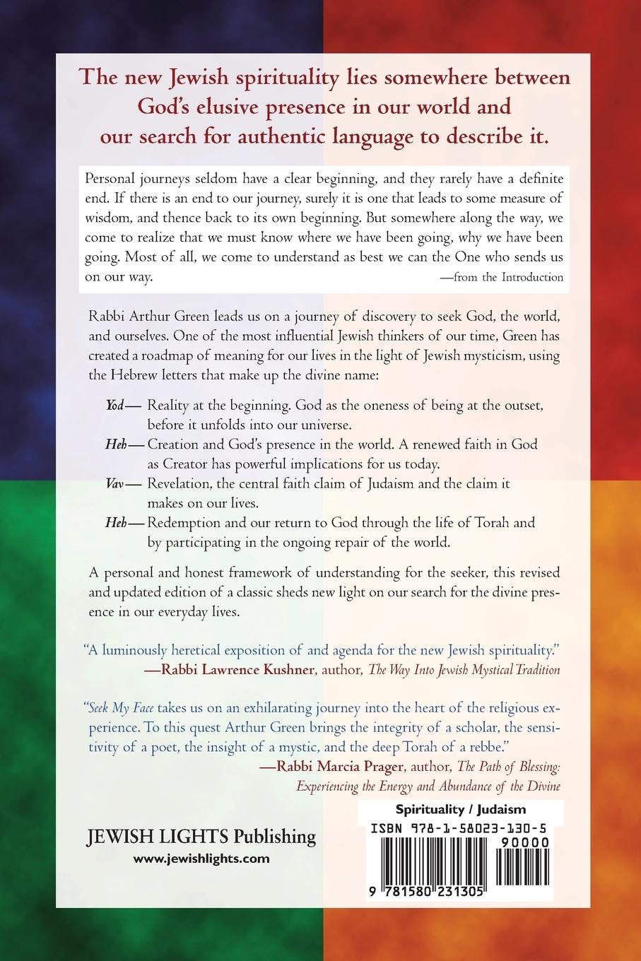 Rückseitencover Seek My Face