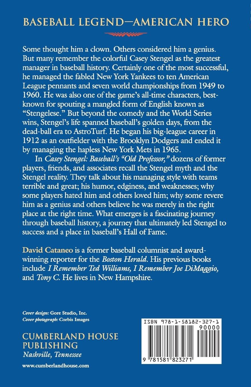 Rückseitencover Casey Stengel