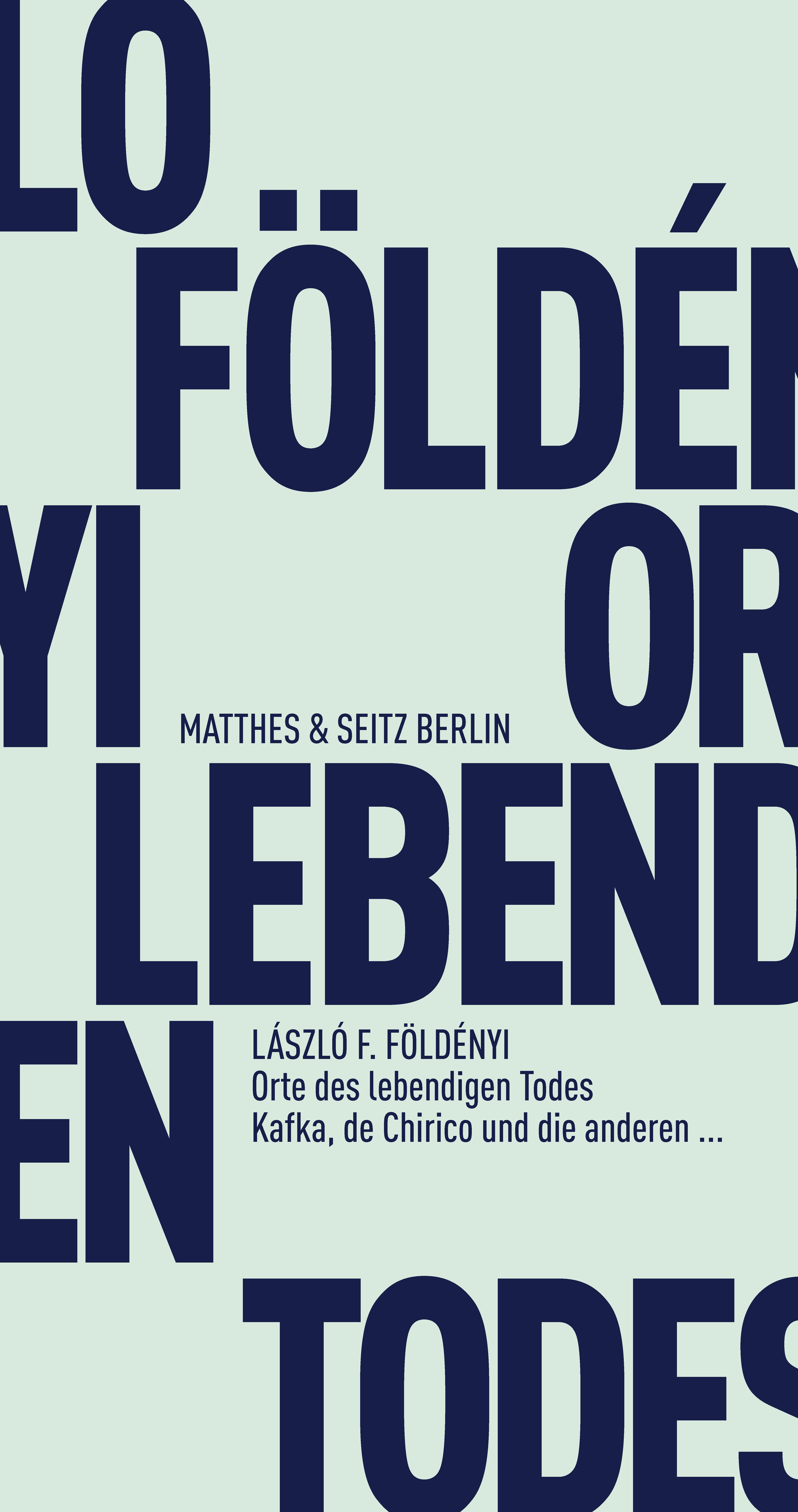 Vorderes Coverbild Orte des lebendigen Todes