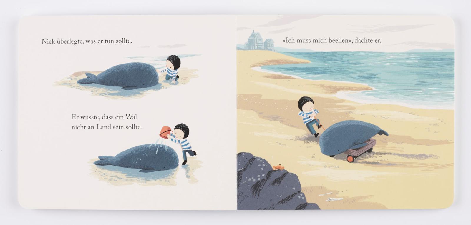 Beispielinhalt (Bild) Nick und der Wal