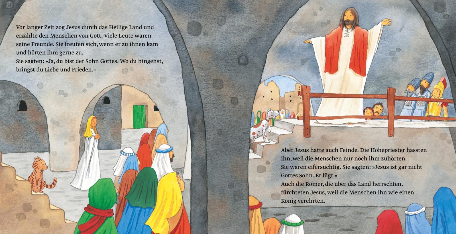 Beispielinhalt (Bild) Dein kleiner Begleiter: Die Ostergeschichte