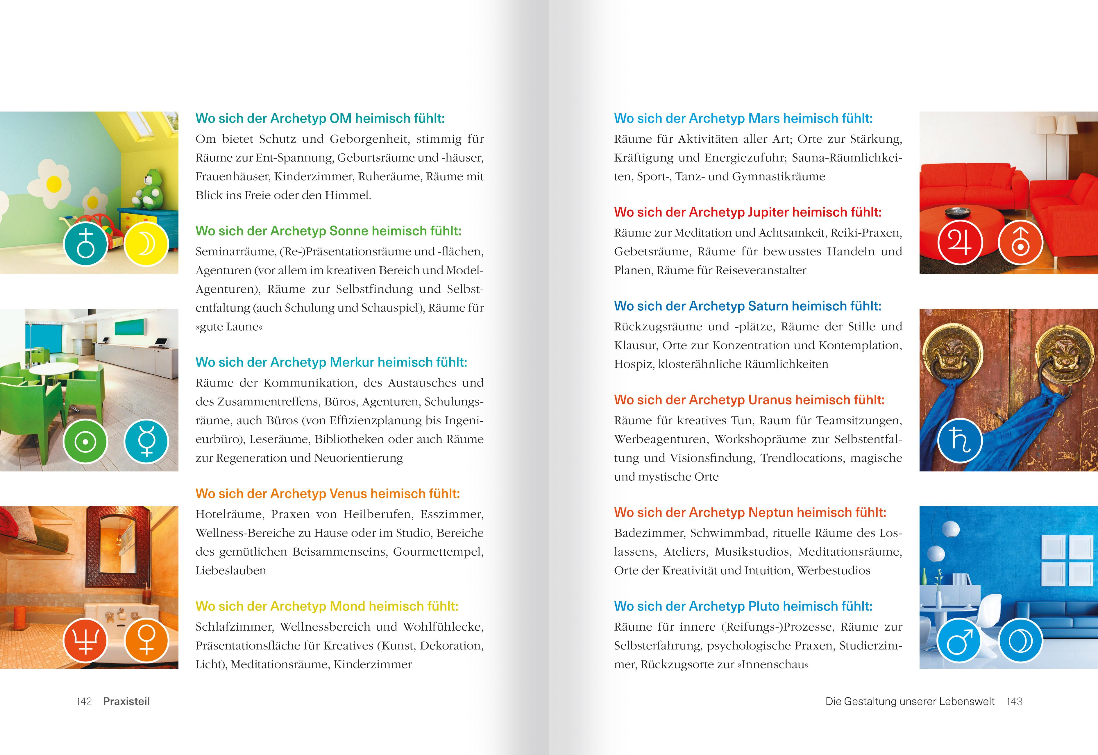 Beispielinhalt (Bild) Heilen mit kosmischen Farben