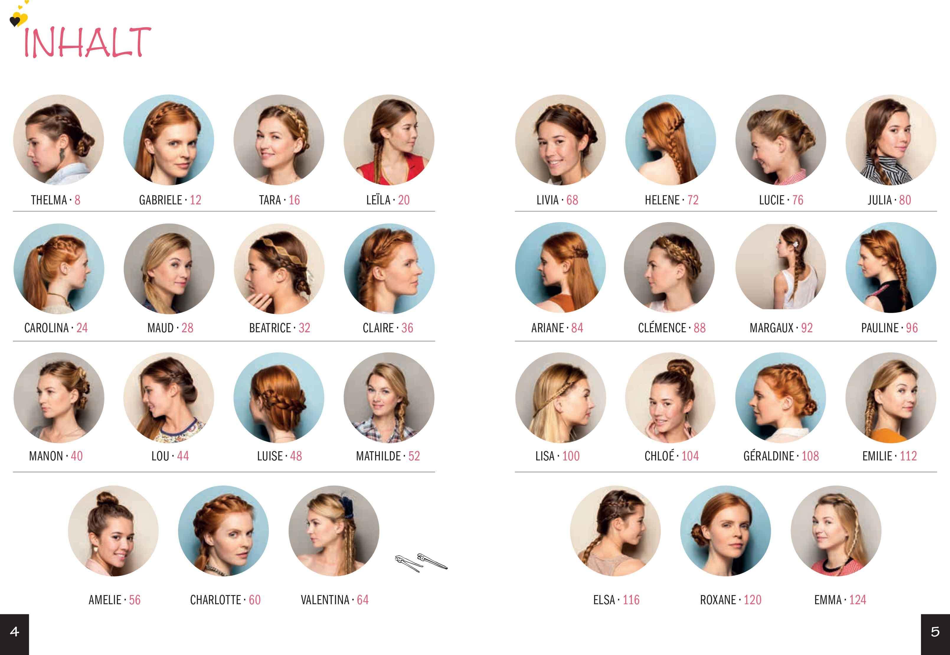 Beispielinhalt (Bild) Flechtfrisuren & Dutts