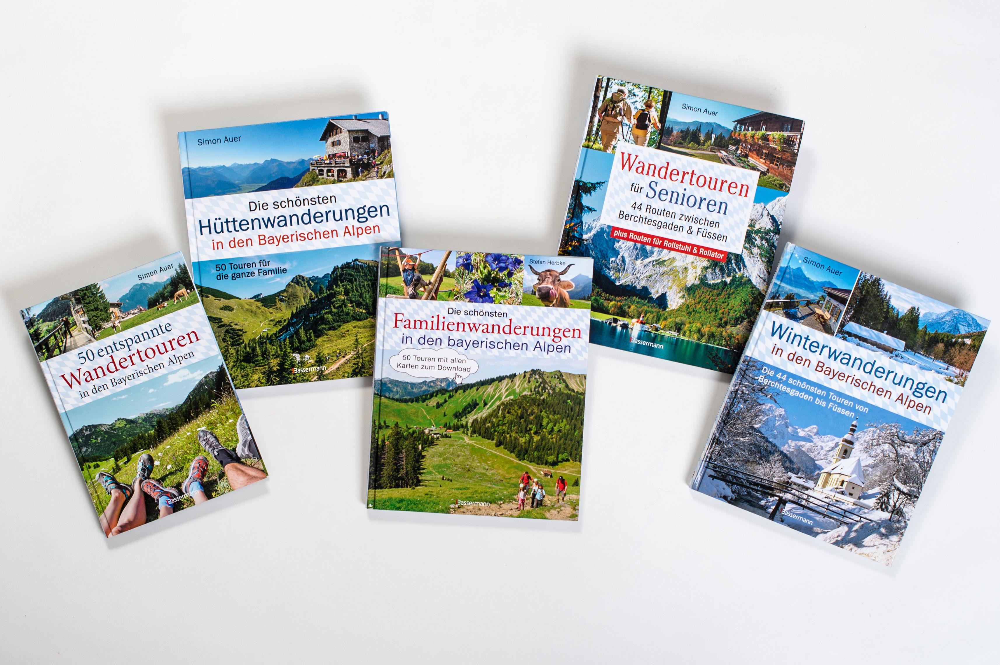 Beispielinhalt (Bild) Die schönsten Familienwanderungen in den bayerischen Alpen