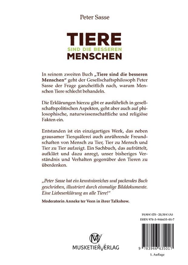 Beispielinhalt (Bild) Tiere sind die besseren Menschen