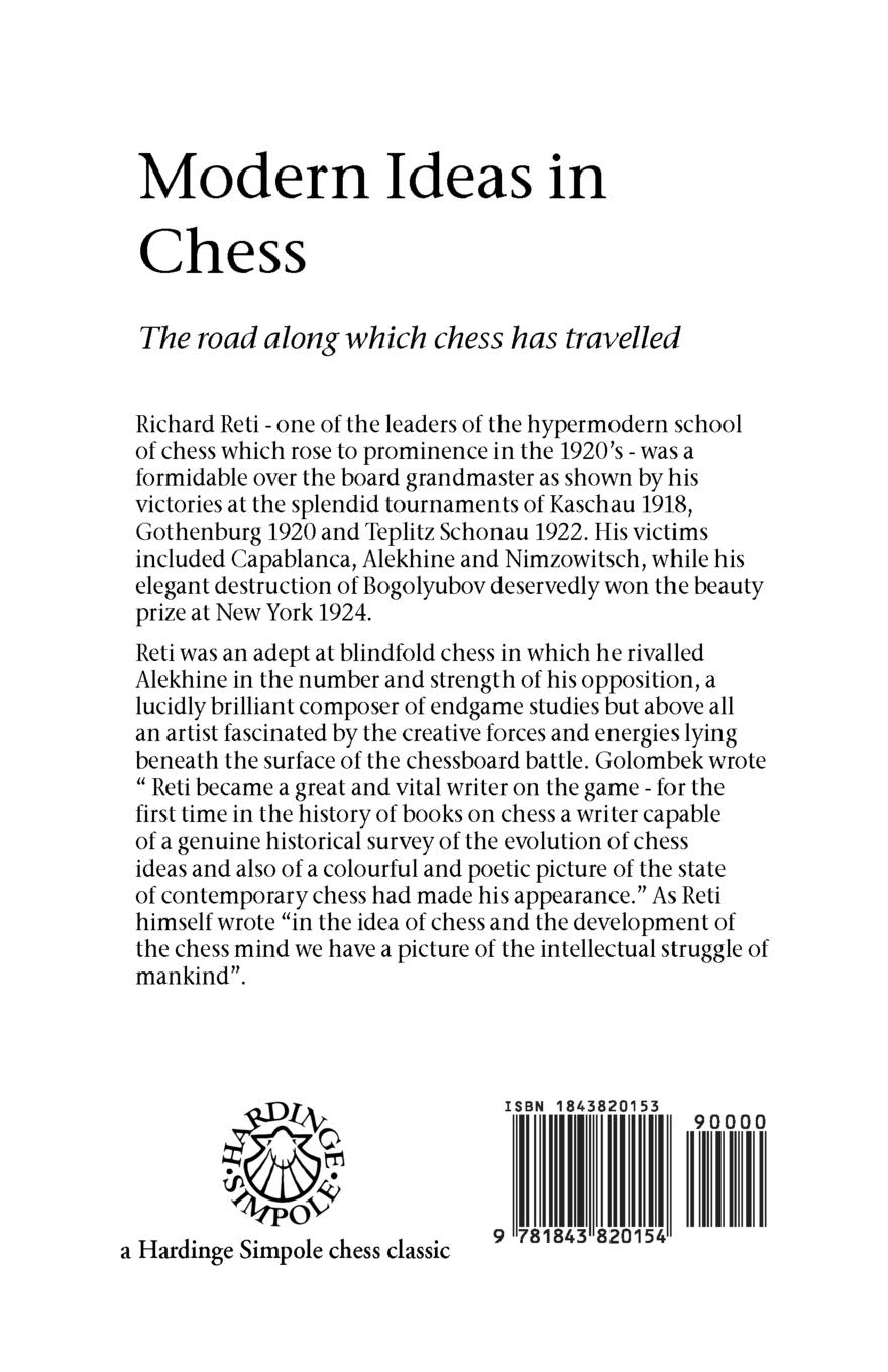 Rückseitencover Modern Ideas in Chess