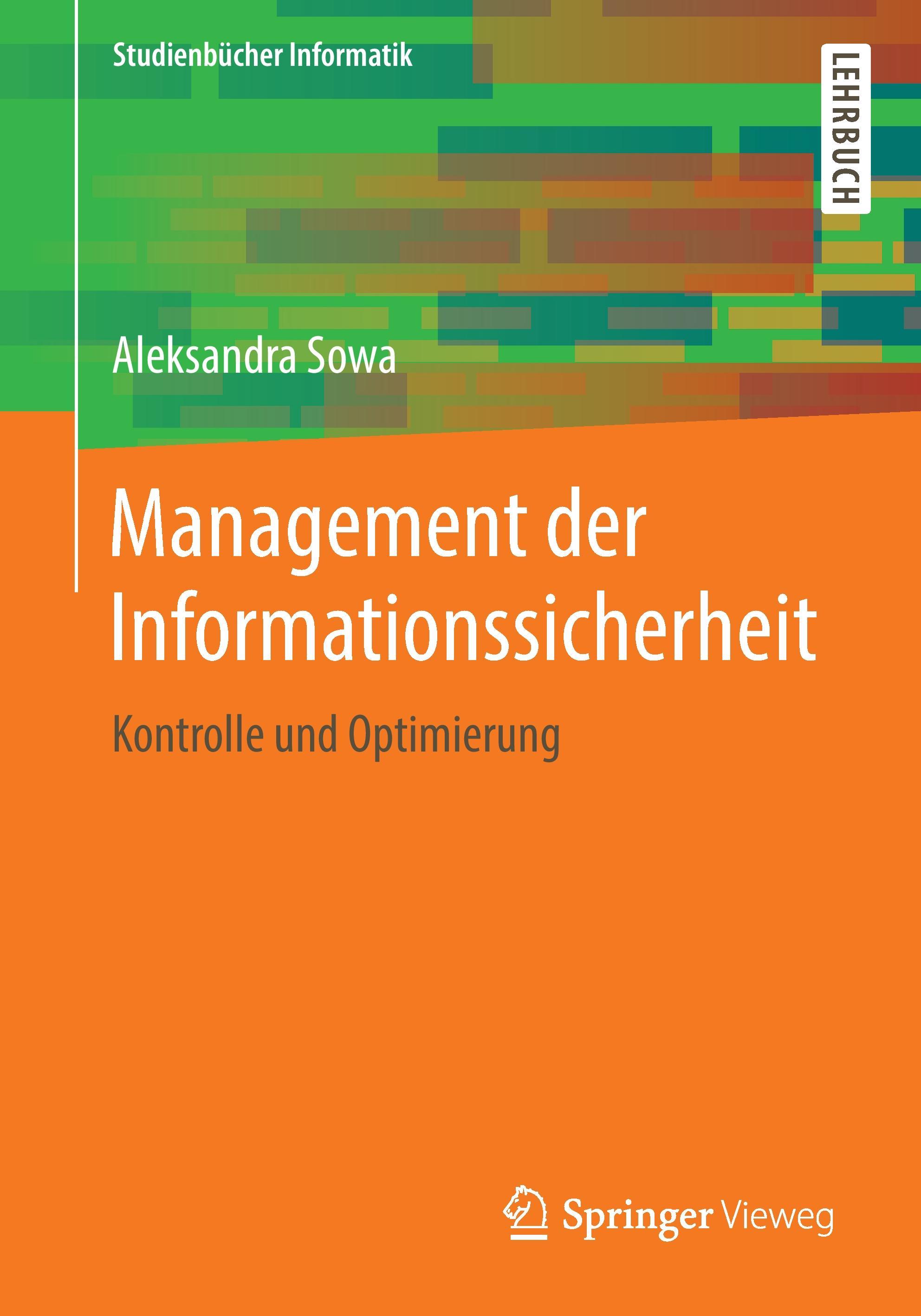 Vorderes Coverbild Management der Informationssicherheit