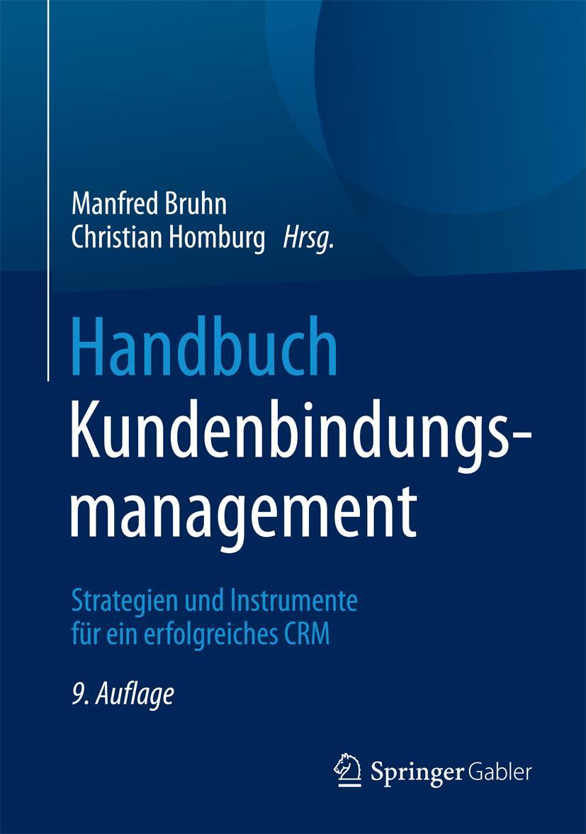 Vorderes Coverbild Handbuch Kundenbindungsmanagement