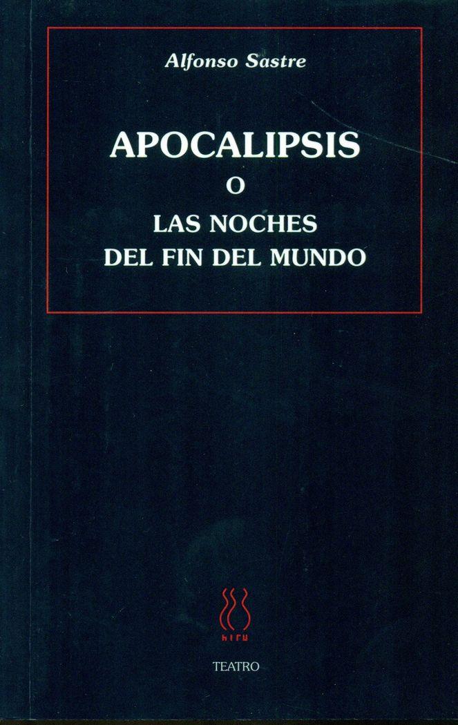 Vorderes Coverbild Apocalipsis o Las noches del fin del mundo