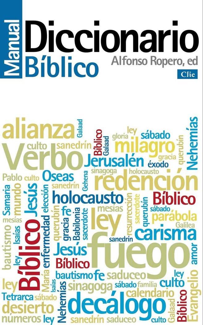 Vorderes Coverbild Diccionario Manual Bíblico