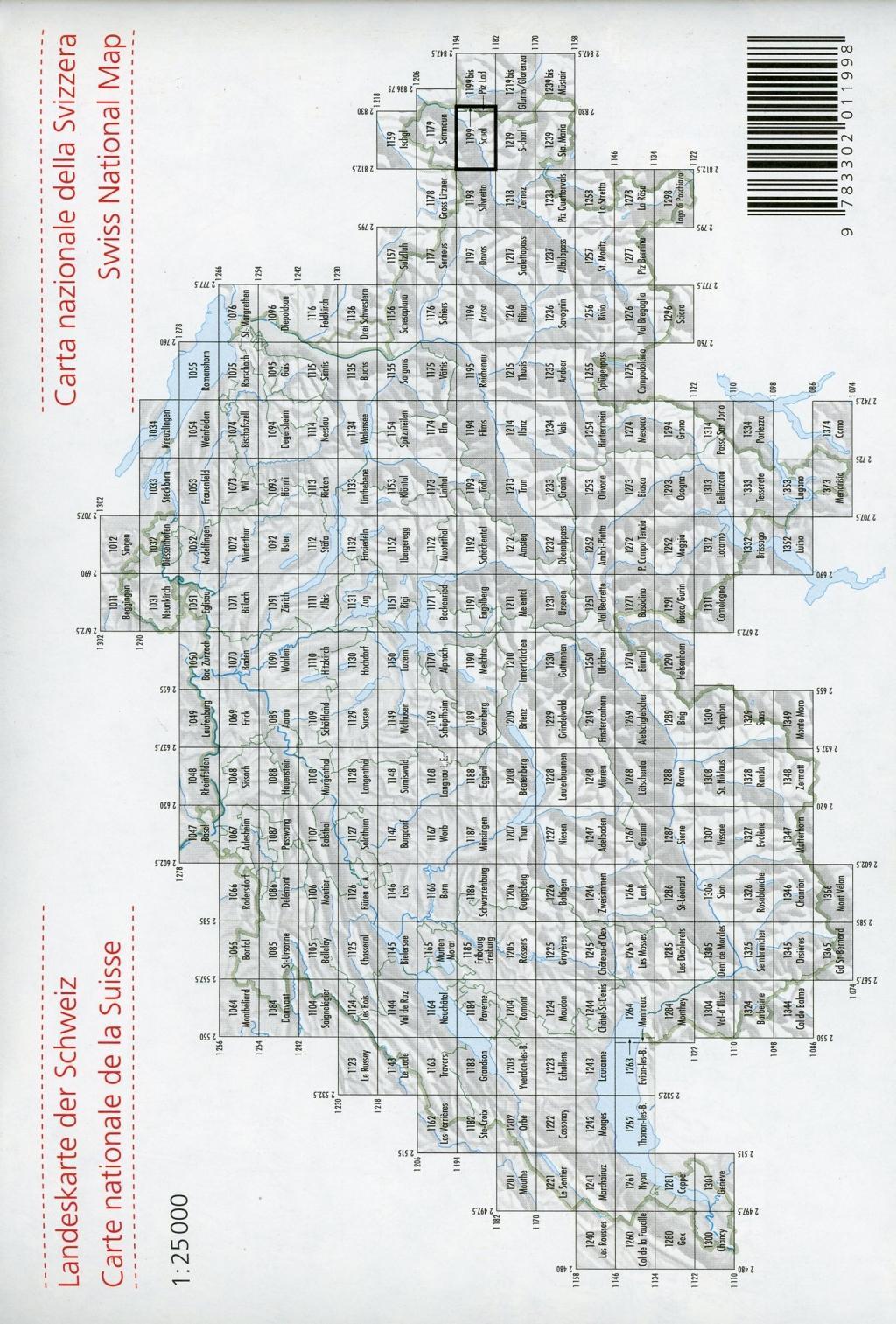 Beispielinhalt (Bild) Swisstopo 1 : 25 000 Scuol