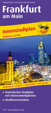 Vorderes Coverbild Frankfurt am Main Innenstadtplan 1 : 16 000