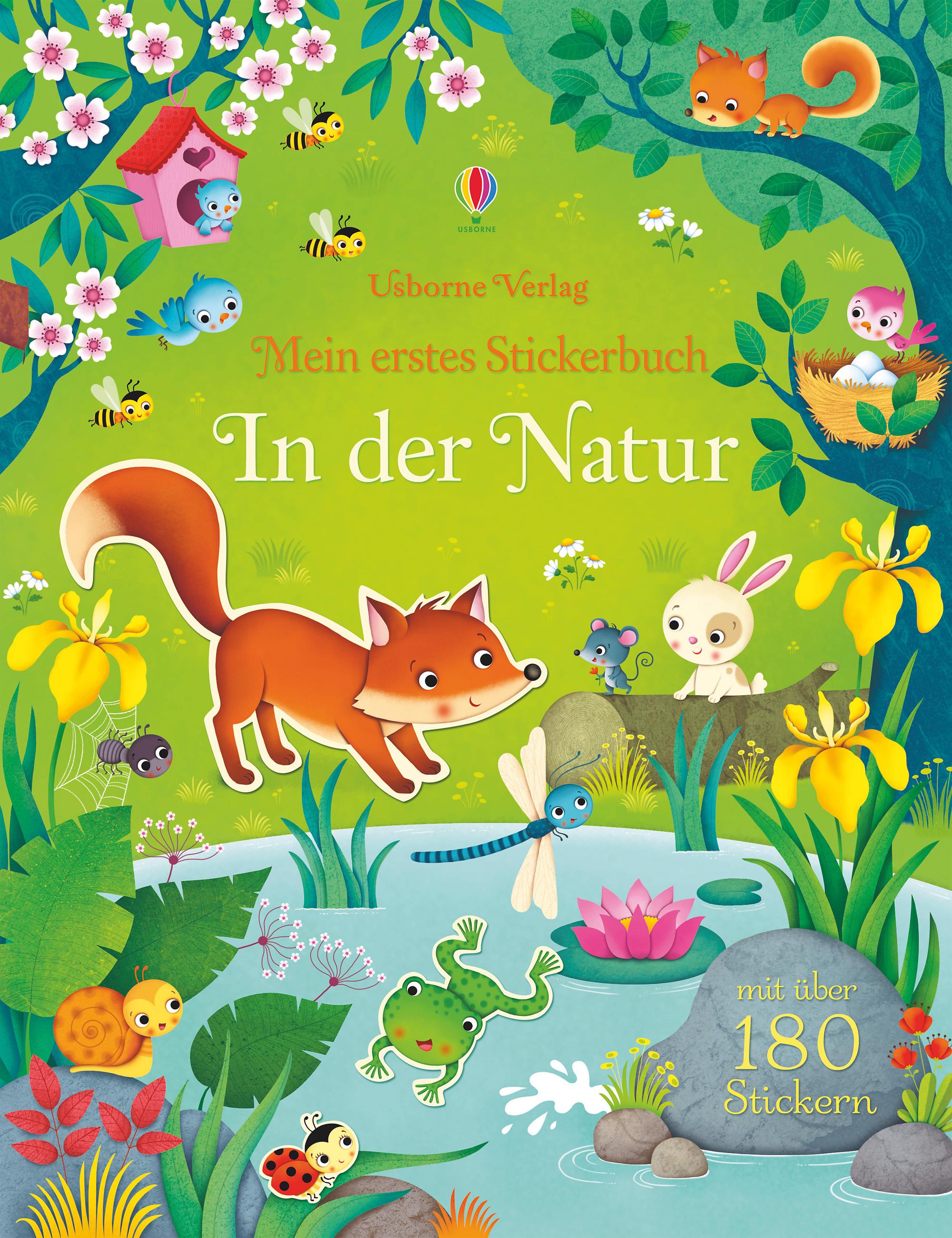 Vorderes Coverbild Mein erstes Stickerbuch: In der Natur