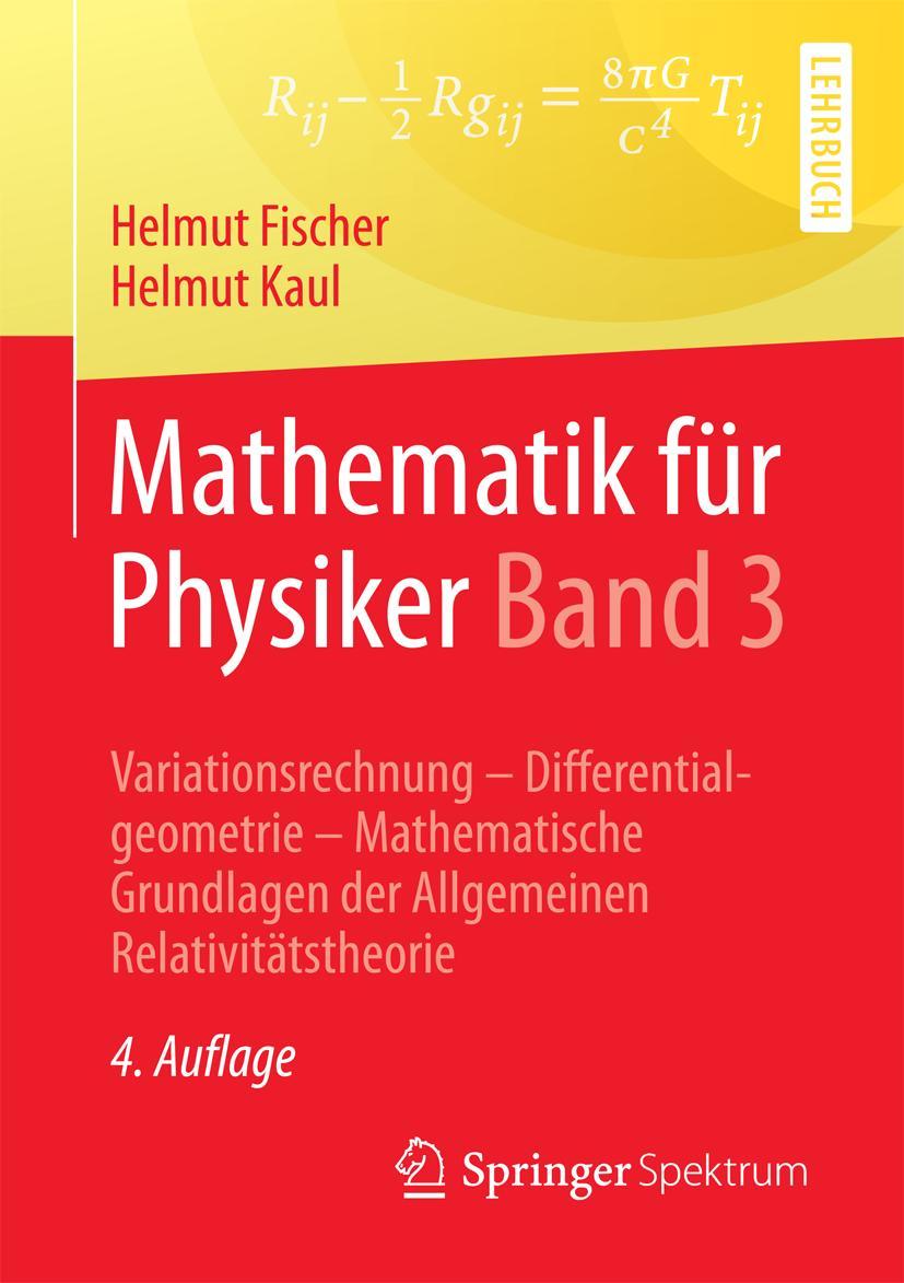 Vorderes Coverbild Mathematik für Physiker Band 3