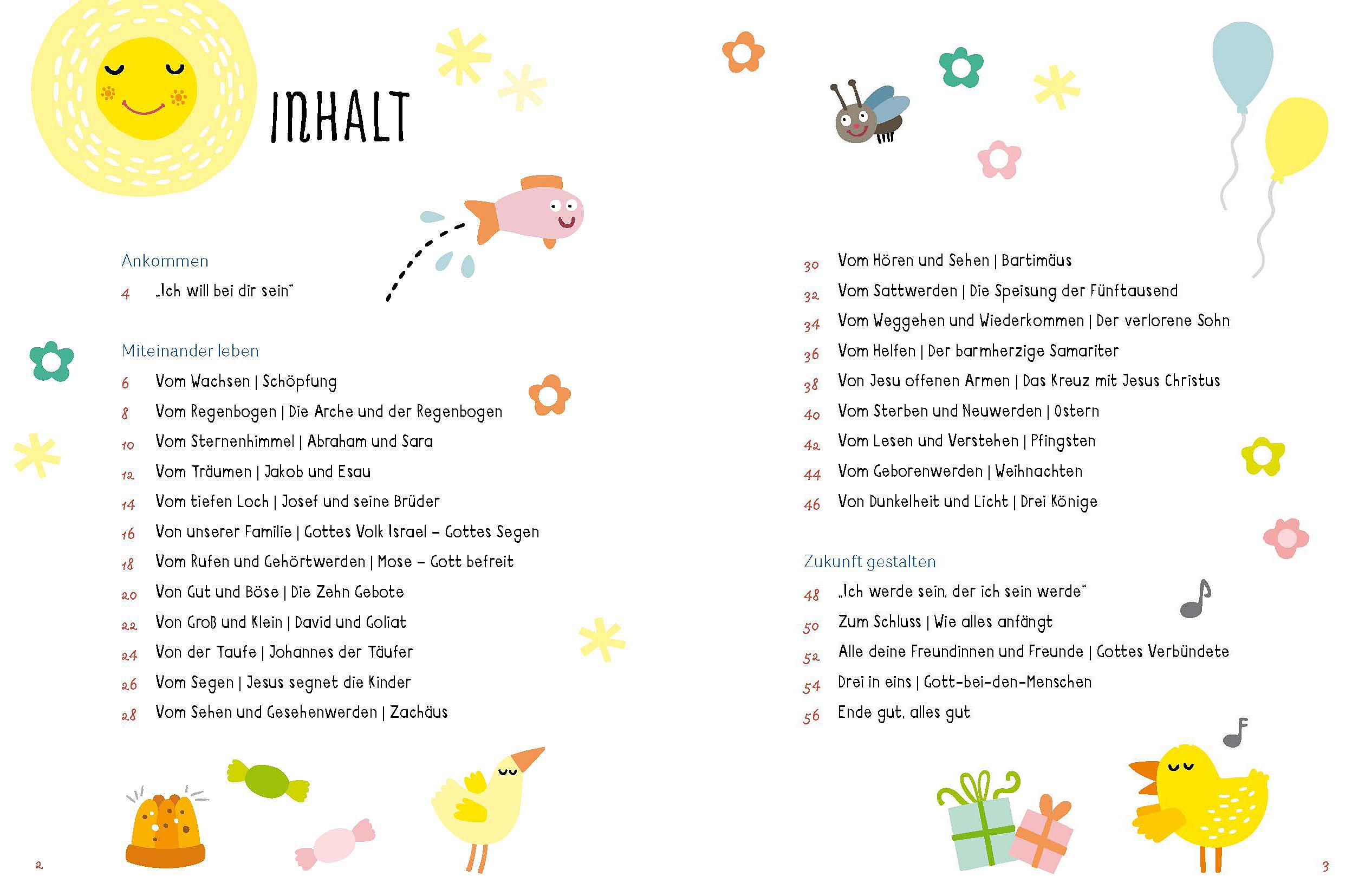 Beispielinhalt (Bild) Du bist willkommen! - Taufbibel