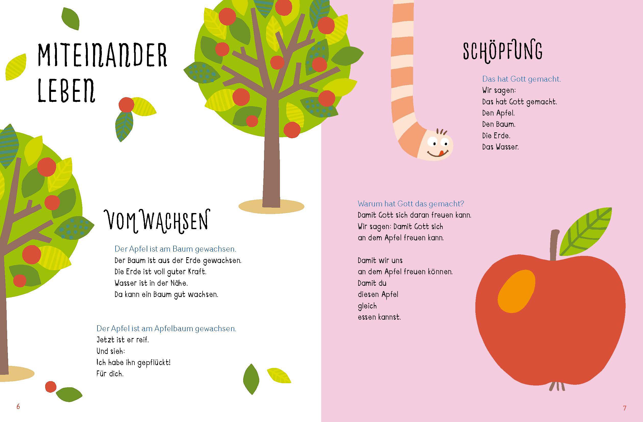 Beispielinhalt (Bild) Du bist willkommen! - Taufbibel