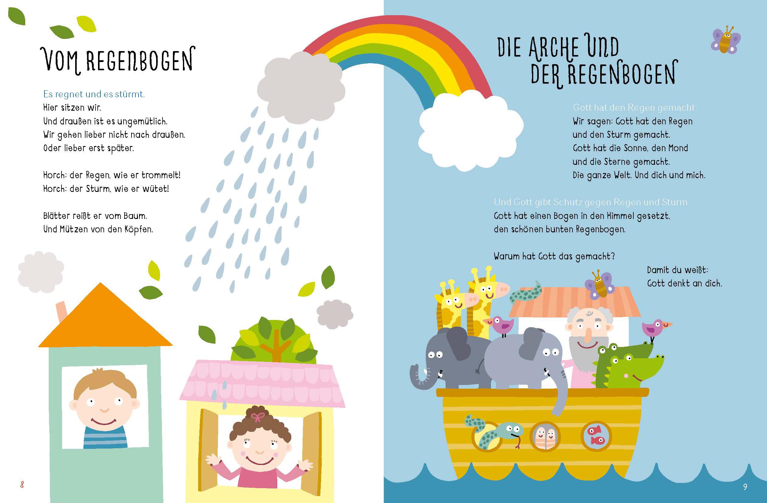 Beispielinhalt (Bild) Du bist willkommen! - Taufbibel