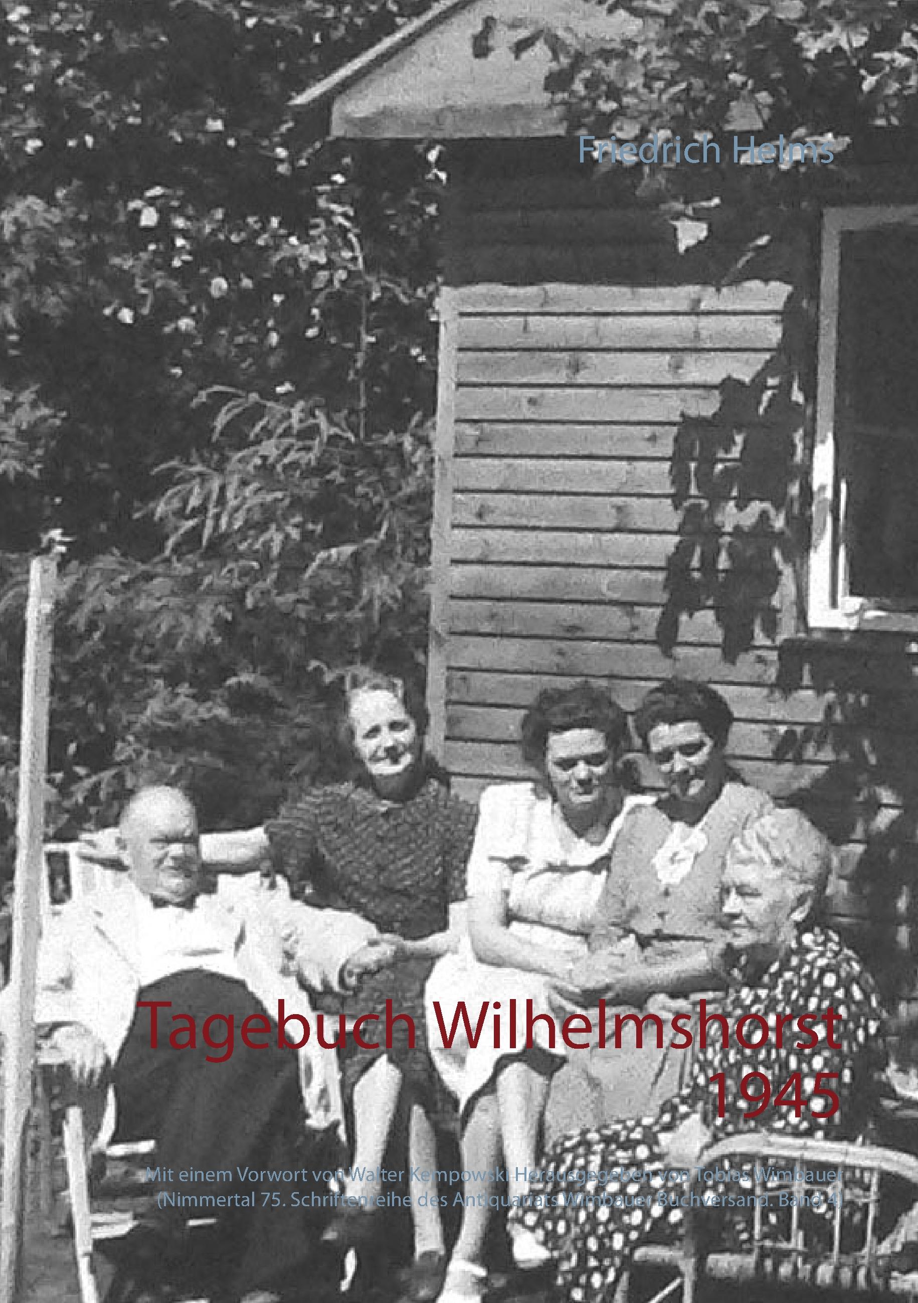 Vorderes Coverbild Tagebuch Wilhelmshorst 1945
