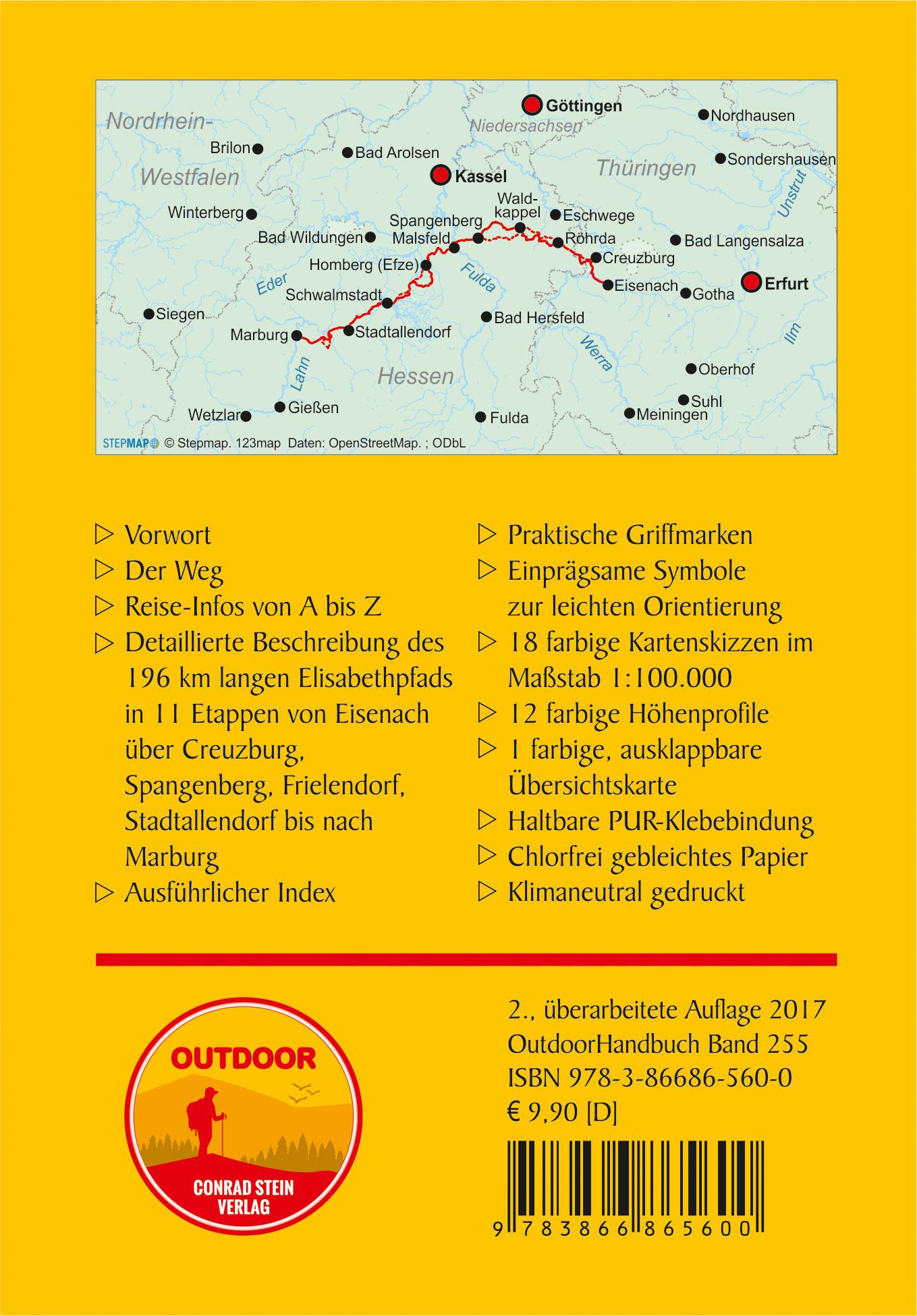 Rückseitencover Elisabethpfad