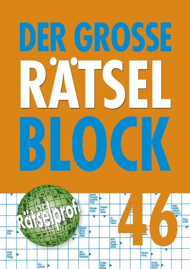 Vorderes Coverbild Der große Rätselblock 46