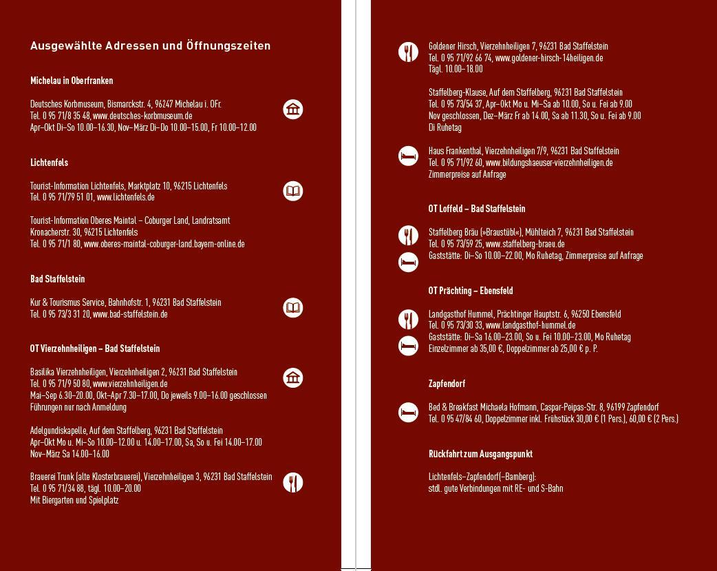 Beispielinhalt (Bild) Jakobswege in Franken