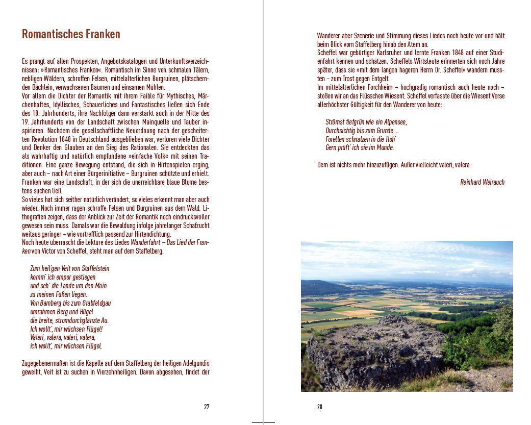 Beispielinhalt (Bild) Jakobswege in Franken