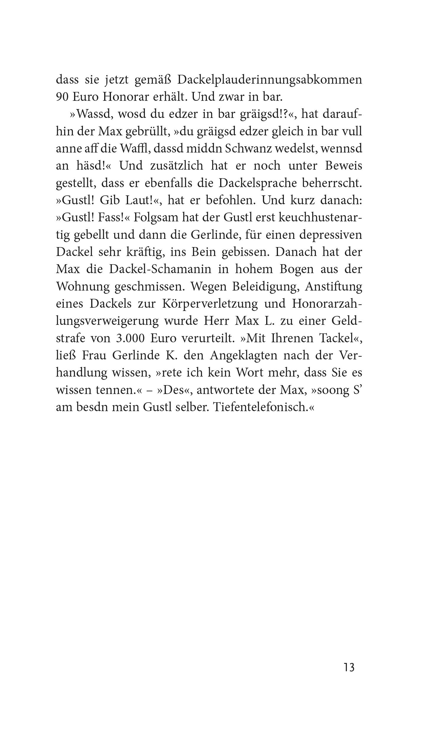 Beispielinhalt (Bild) Ich bitte um Milde