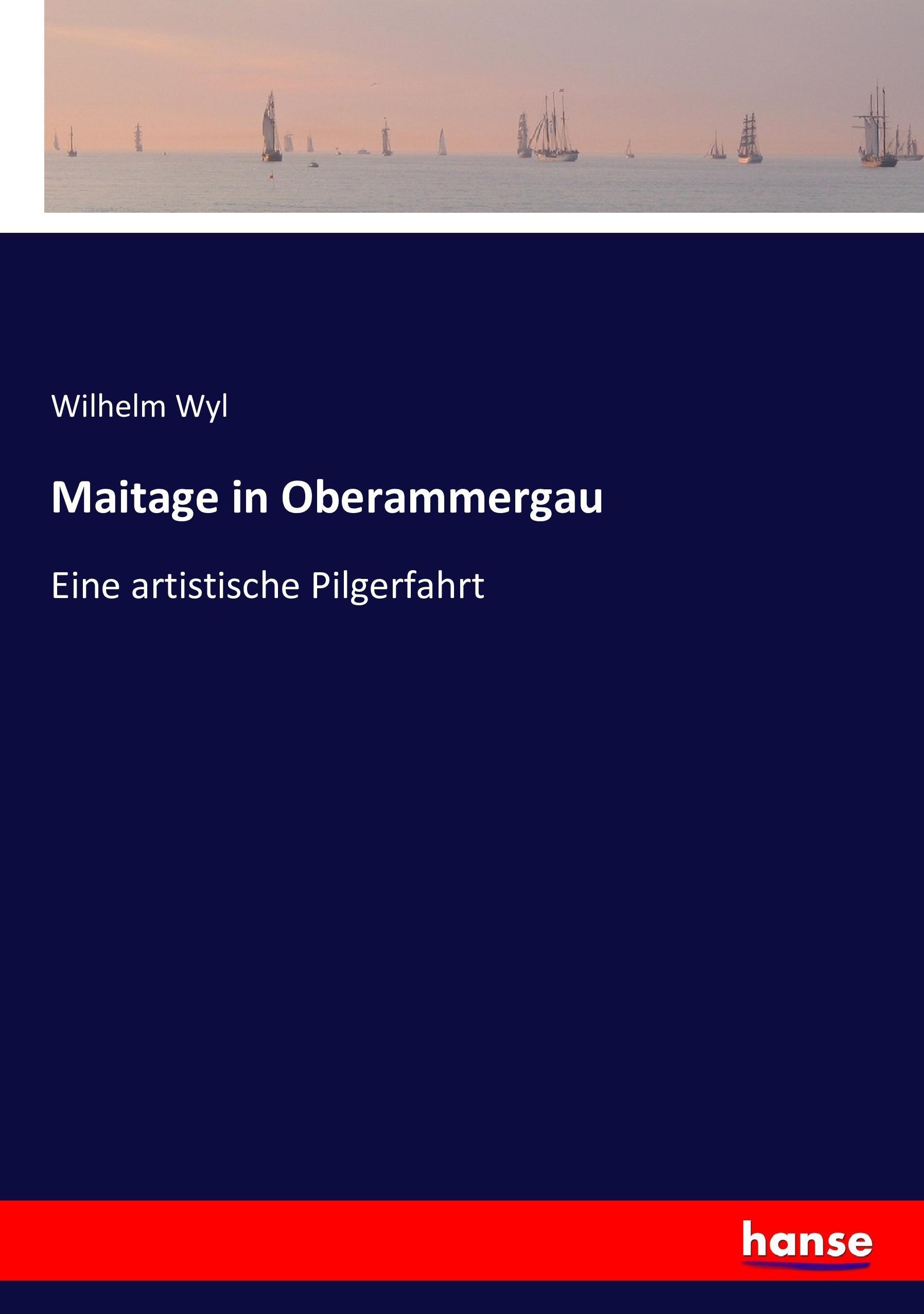 Vorderes Coverbild Maitage in Oberammergau