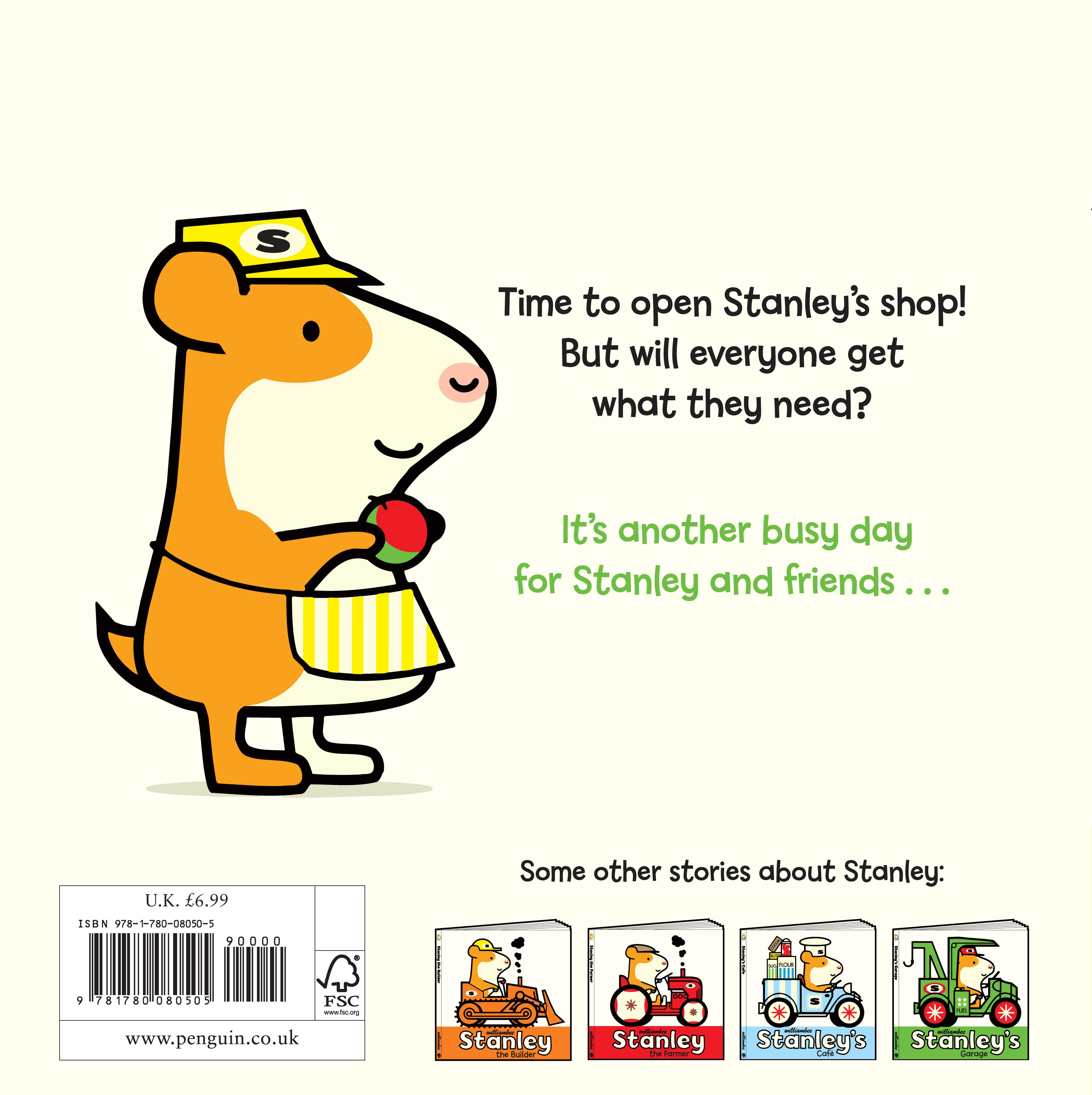 Rückseitencover Stanley's Shop