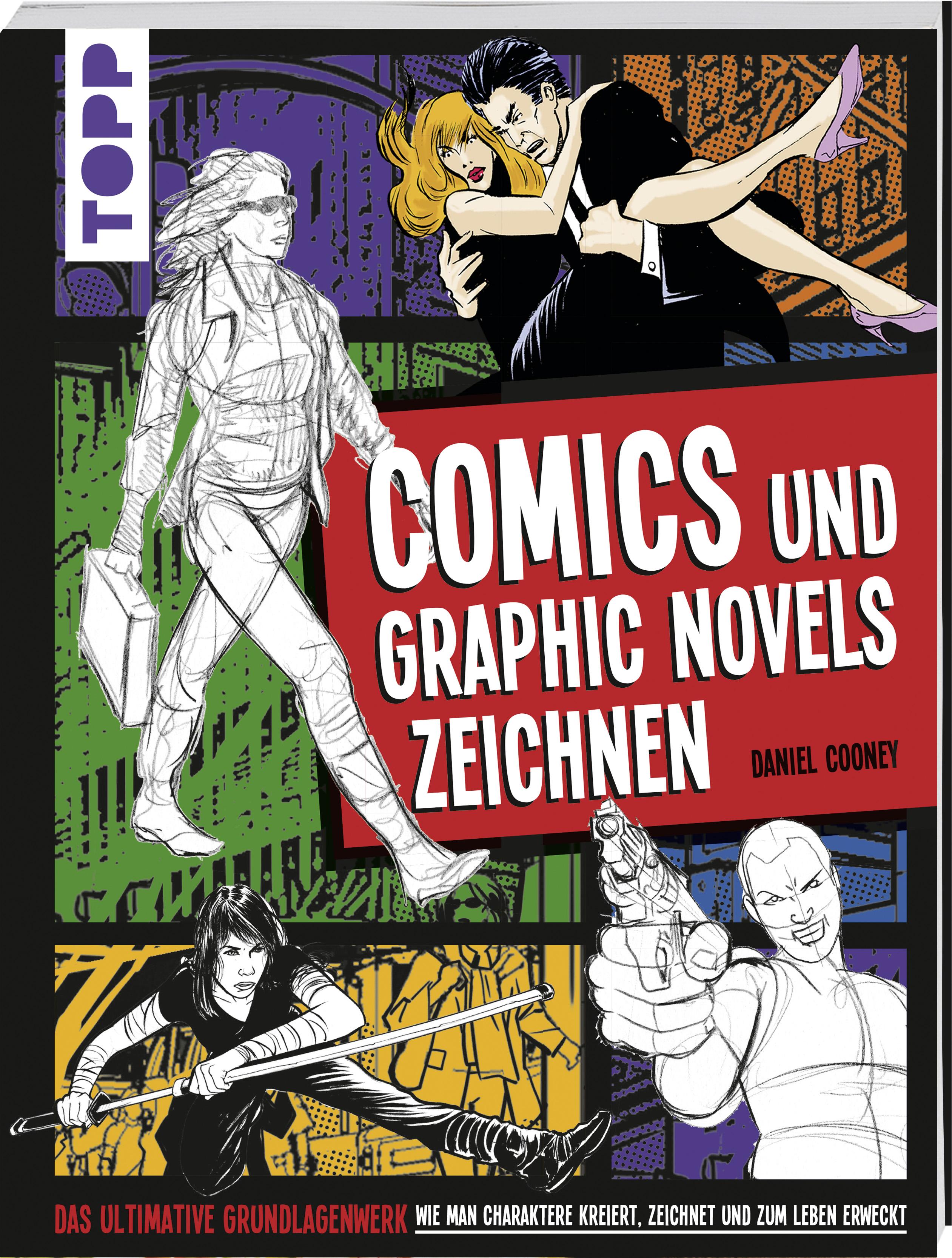 Vorderes Coverbild Comics und Graphic Novels zeichnen